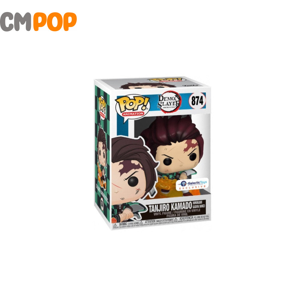 Tanjiro Kamado (Hinokami Kagura Dance) - #874 Funko Pop! Demon Slayer Galactic Toys Exclusive Pop