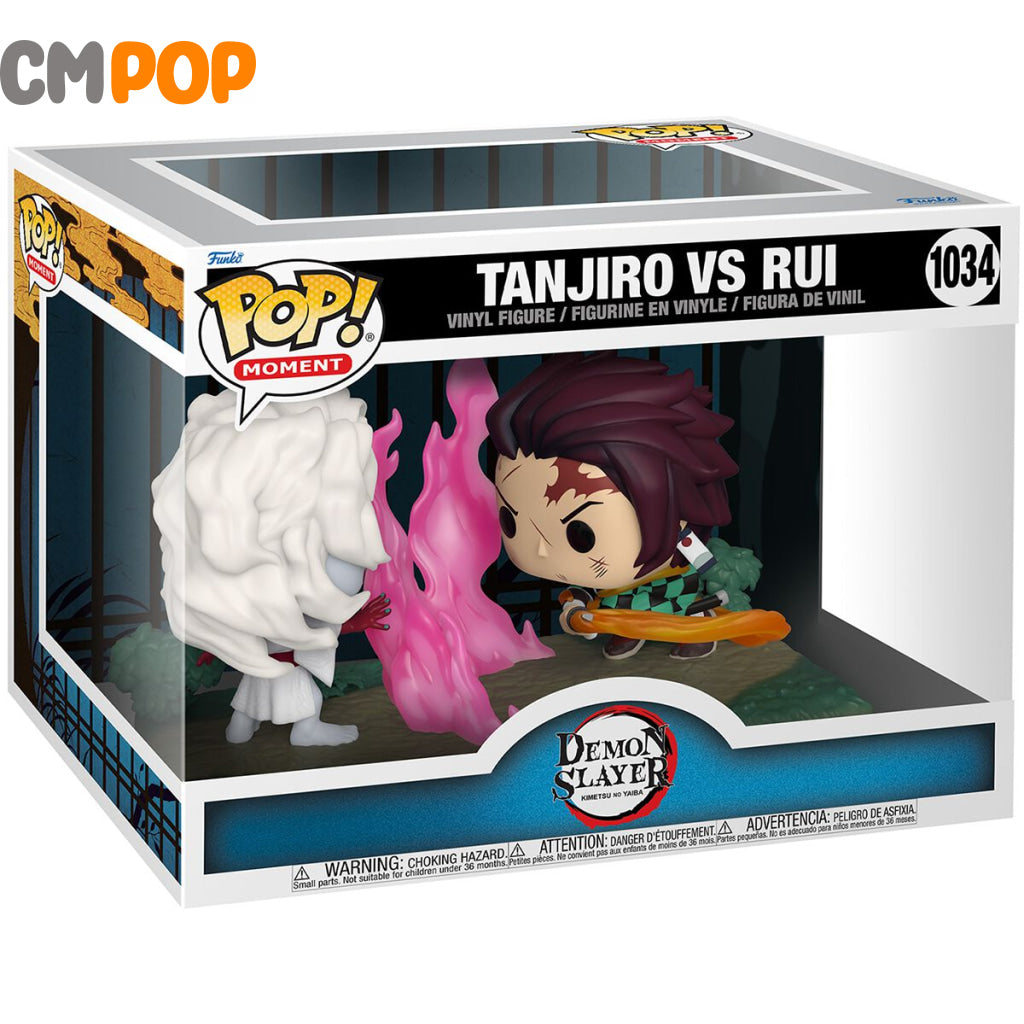 Tanjiro Vs Rui - #1034 Funko Pop! Demon Slayer Moment Pop