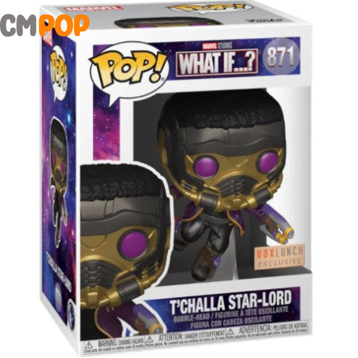 T'Challa Star-Lord - #871 - Funko Pop! - Marvel - What If..? - Box Lun