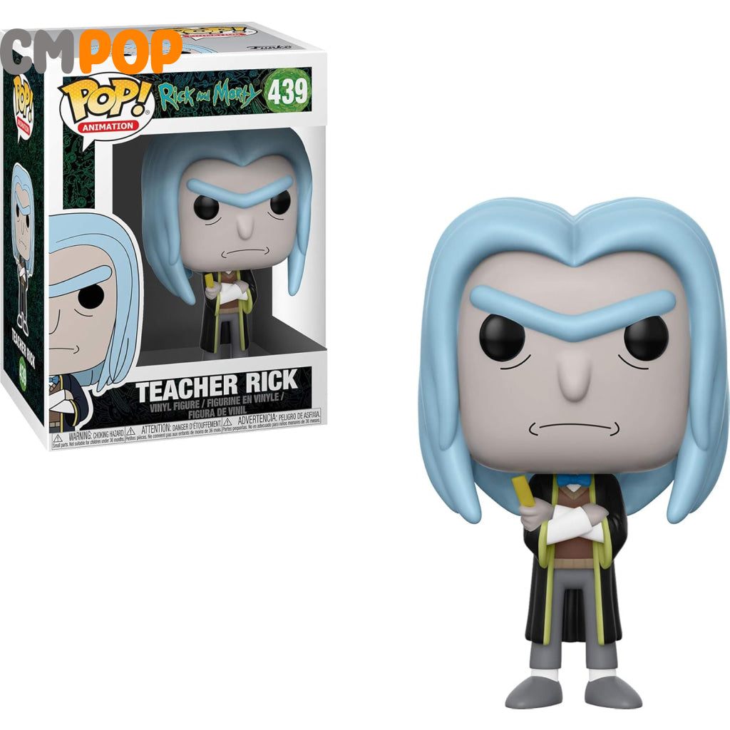 Teacher Rick- #439 - Funko Pop! Animation Rick And Morty Pop