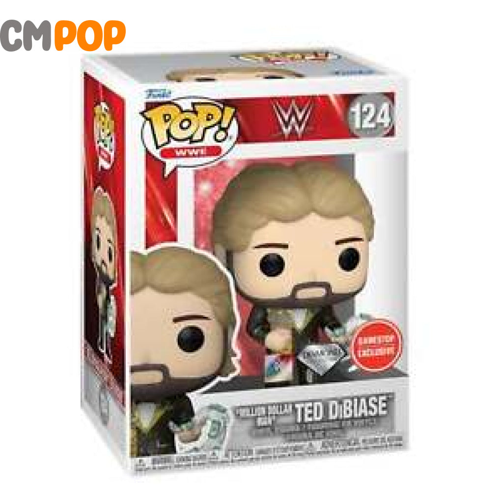 Ted Dibiase Diamond - #124 Funko Pop! Wwe Gamestop Exclusive Pop