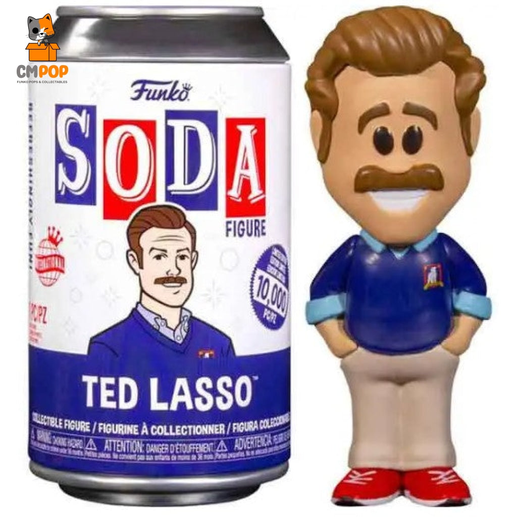 Ted Lasso - Funko Vinyl Soda 10 000 Pieces Chance Of Chase