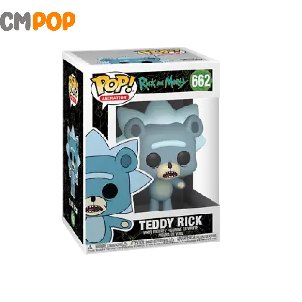 Teddy Rick - #662 Funko Pop! Animation And Morty Pop