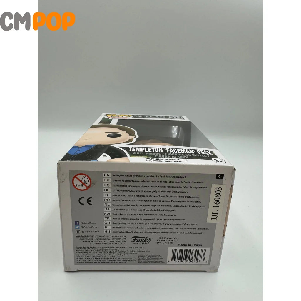 Templeton ’Faceman’ Peck - #373 Funko Pop! Television The A Team