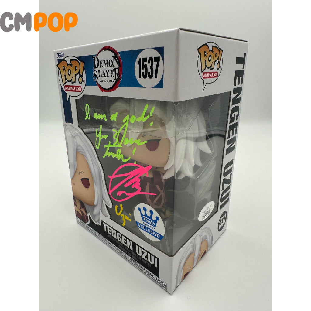 Tengen Uzui - #1537 Funko Pop! Animation Demon Slayer Exclusive Signed By Certified Pop
