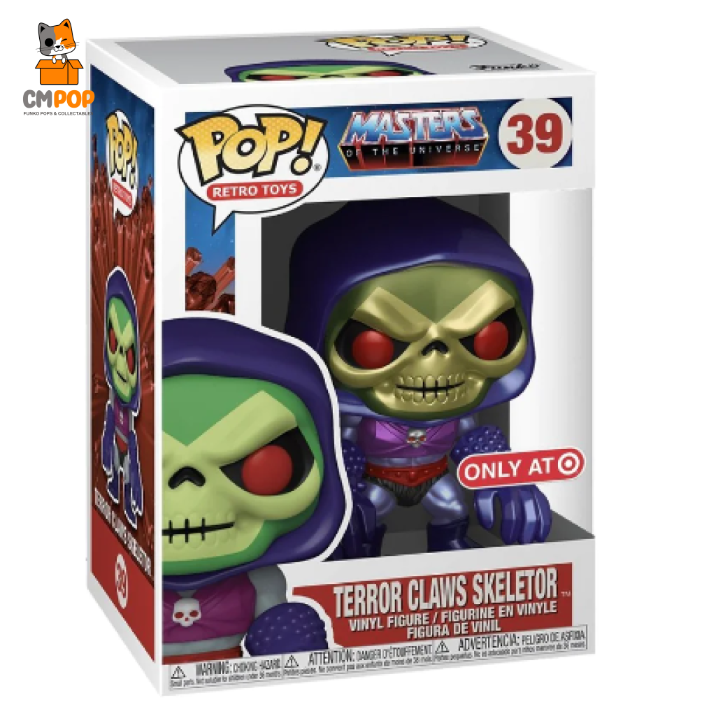 Terror Claws Skeletor - #39 Funko Pop! Masters Of The Universe Target Exclusive Pop