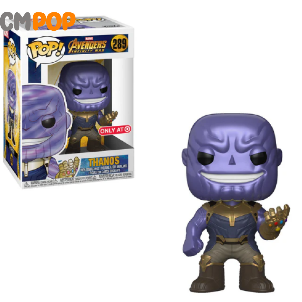 Thanos - #289 Funko Pop! Avengers Infinity War Target Exclusive Pop
