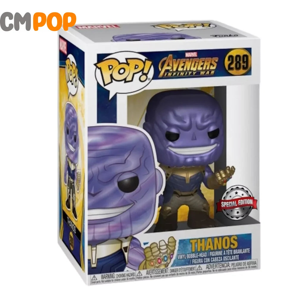 Thanos - #289 Funko Pop! Marvel Special Edition