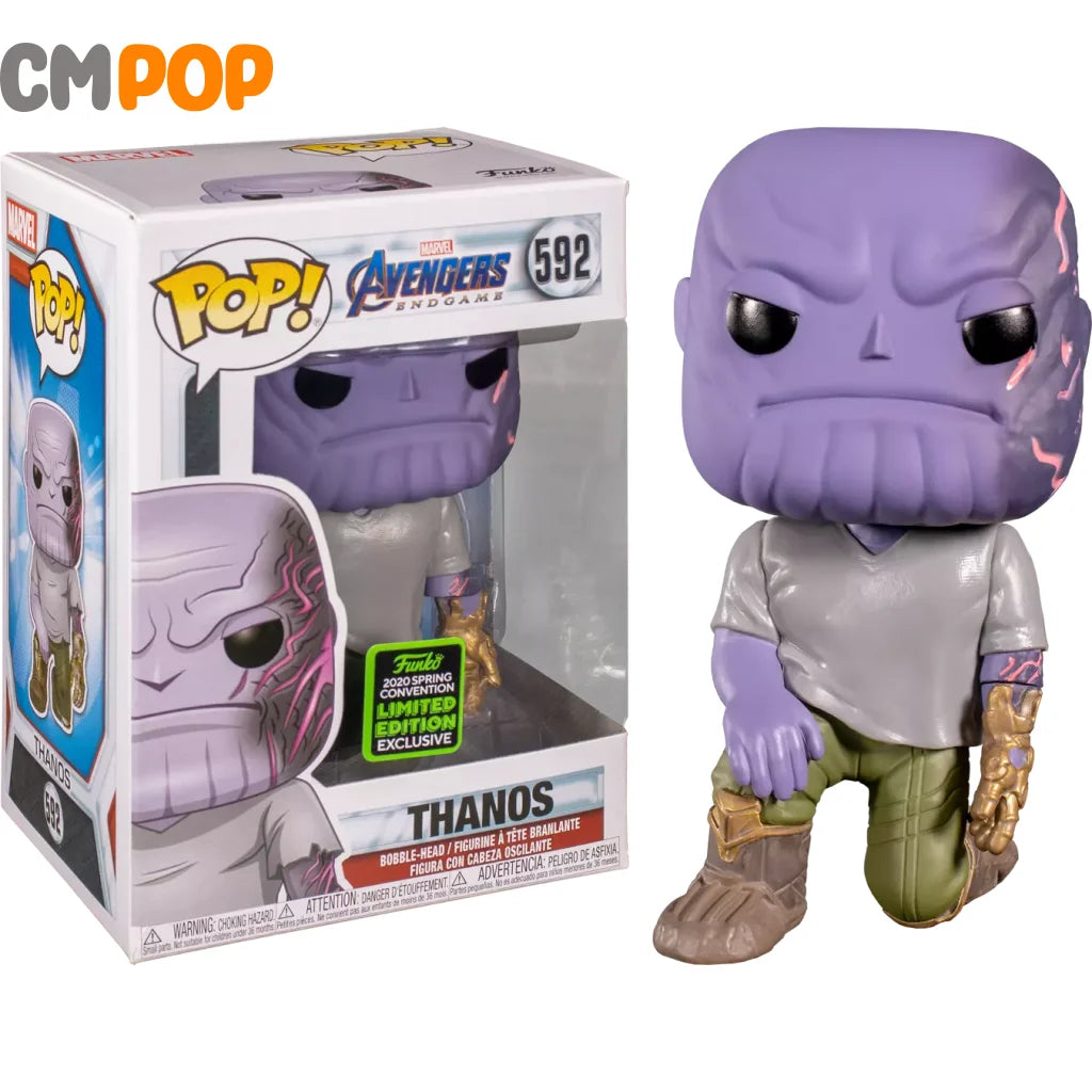 Thanos - #592 Funko Pop! Marvel Avengers Endgame 2020 Spring Convention Limited Edition Pop
