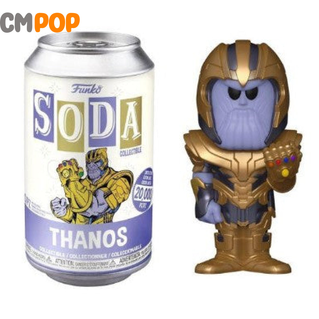 Thanos - Funko Vinyl Soda 20 000 Pieces Marvel Chance Of Chase