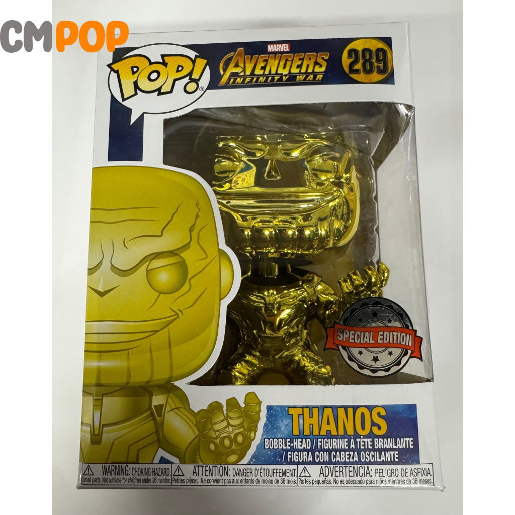 Thanos (Gold) - #289 Funko Pop! Marvel Special Edition