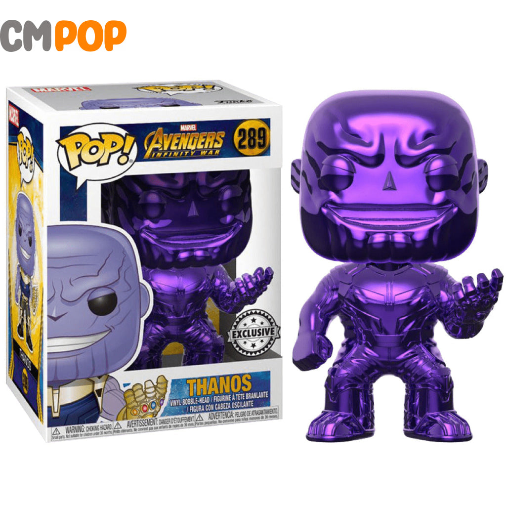 Thanos (Purple) - #289 Funko Pop! Marvel Avengers Exclusive