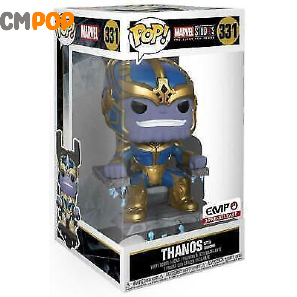Thanos With Throne - #331 Funko Pop! Marvel Studios The First 10 Years Emp Pre-Release Pop