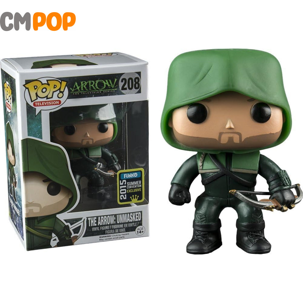 The Arrow: Unmasked - #208 - Funko Pop! - Television - Arrow - 2015 Funko Summer Convention Exclusive Funko Pop
