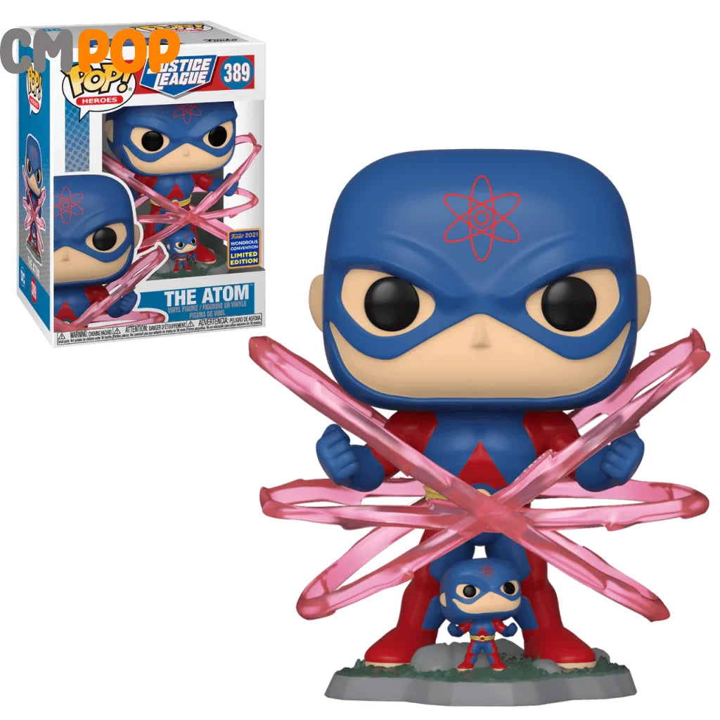 The Atom - #389 Funko Pop! Heroes Justice League 2021 Wonderous Convention Limited Edition