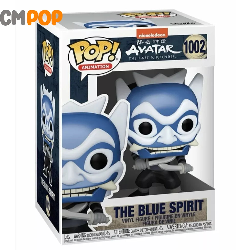 The Blue Spirit #1002 - Funko Pop! Animation Avatar Last Airbender Hot Topic Exclusive Pop