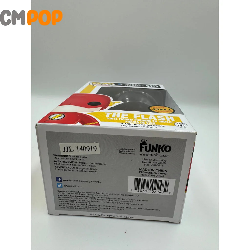 The Flash - #10 Funko Pop! Dc Super Heroes Chase Limited Edition Pop