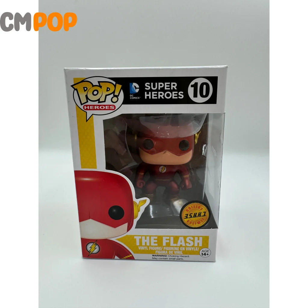 The Flash - #10 Funko Pop! Dc Super Heroes Chase Limited Edition Pop