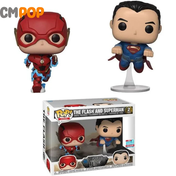 The Flash and Superman Pack Funko Pop! Heroes Justice League