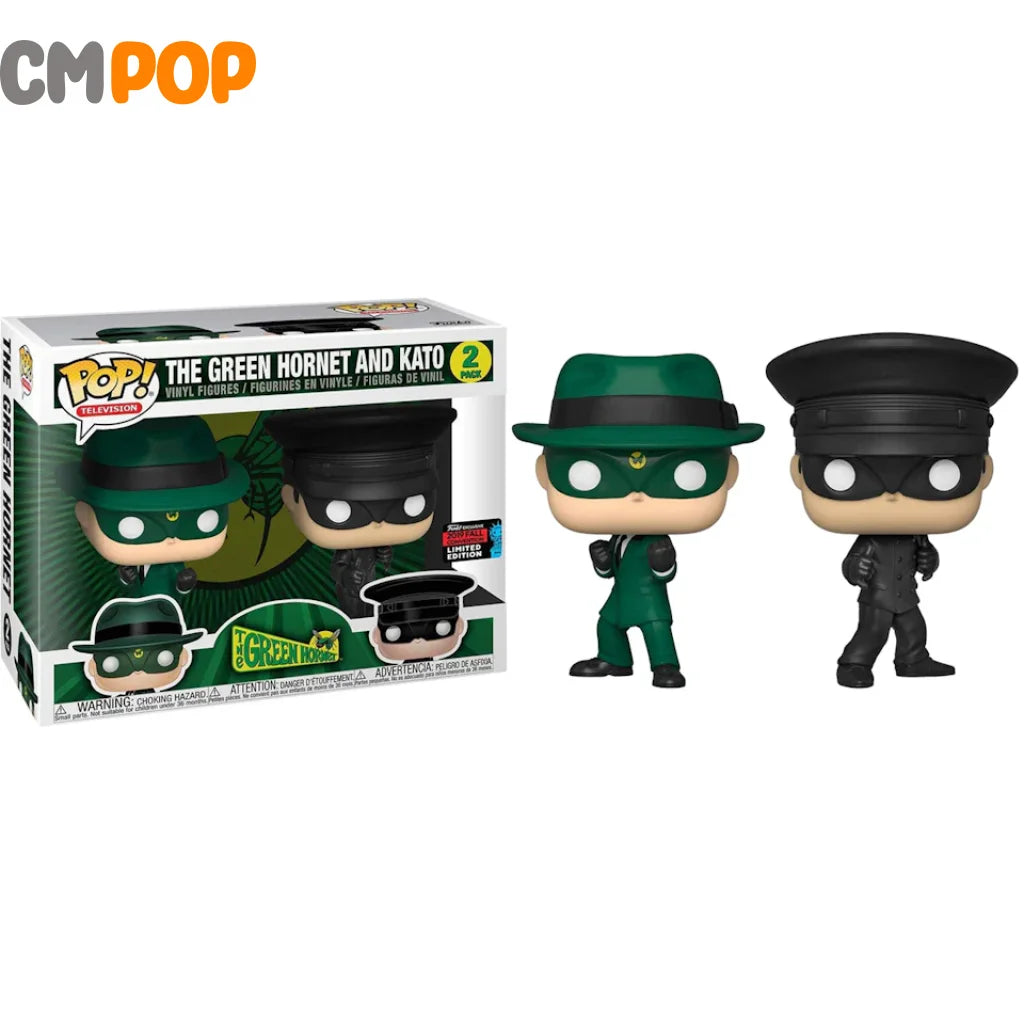 The Green Hornet And Kato - 2 Pack Funko Pop! Television 2019 Convention Limited Edition