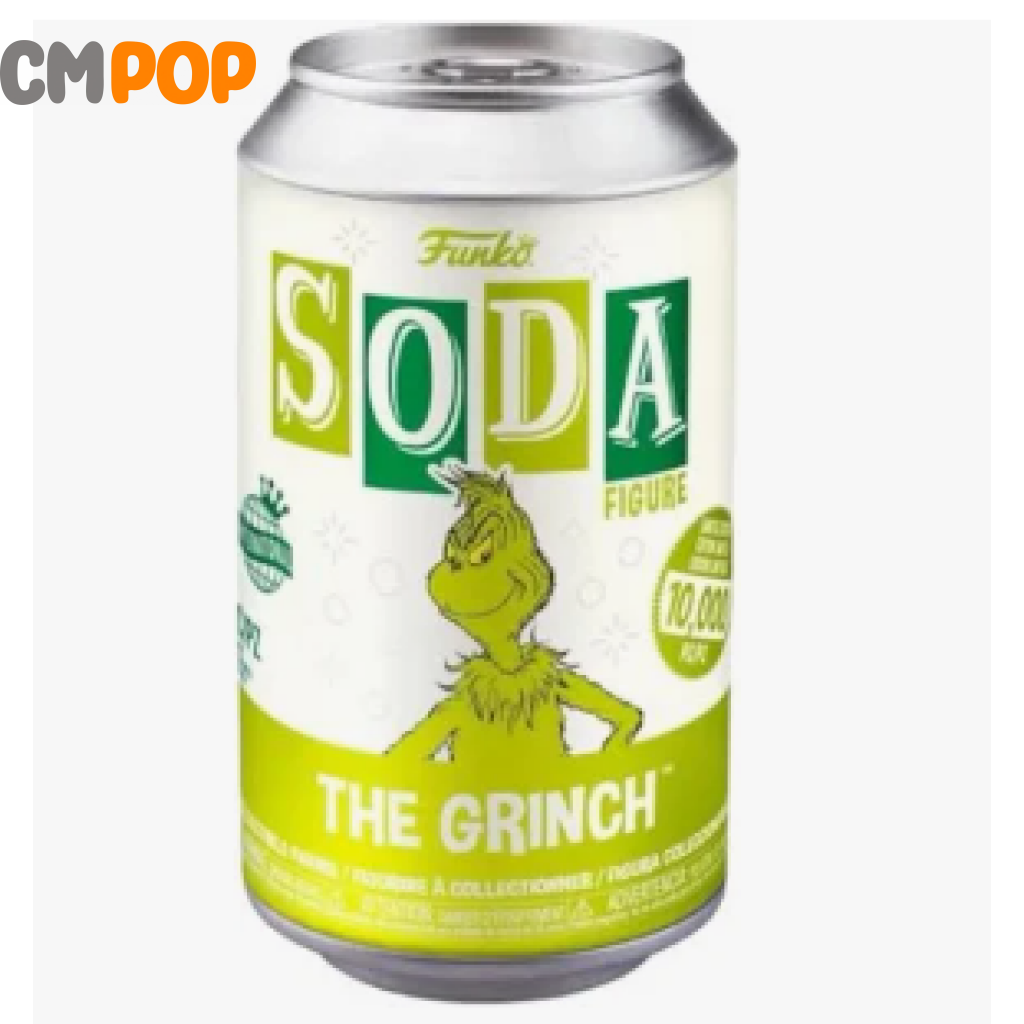 The Grinch - Funko Vinyl Soda 10 000 Pieces Chance Of Chase