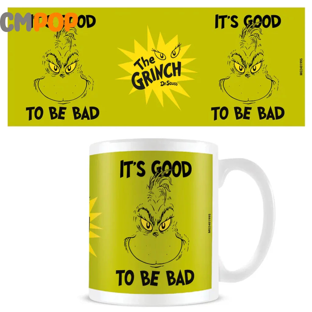 The Grinch (It’S Good To Be Bad) White Pod Mug. Mug