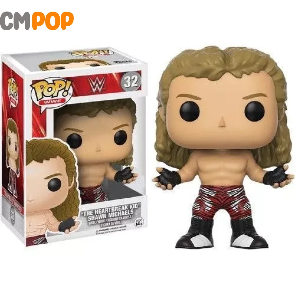 The Heartbreak Kid Shawn Michaels - #32 - Funko Pop! - WWE Funko Pop