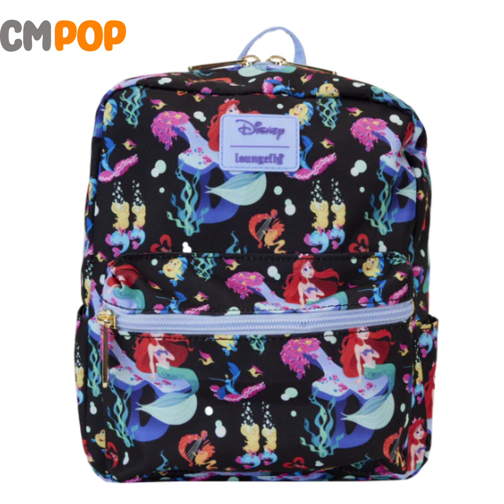 The Little Mermaid - 35Th Anniversary Life Is The Bubbles- Mini Aop Backpack Loungefly