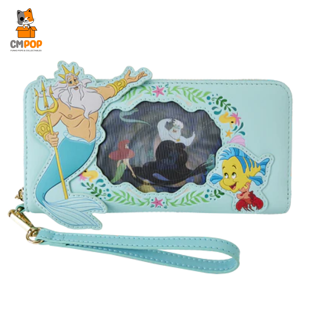 The Little Mermaid Princess Lenticular Wallet - Loungefly