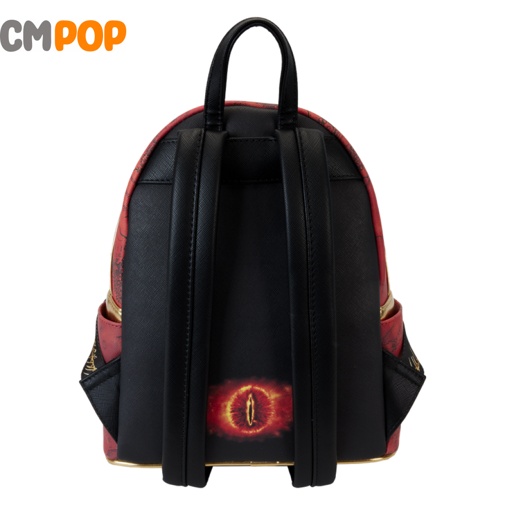 The Lord Of The Rings One Ring Glow Mini Backpack - -Loungefly Loungefly