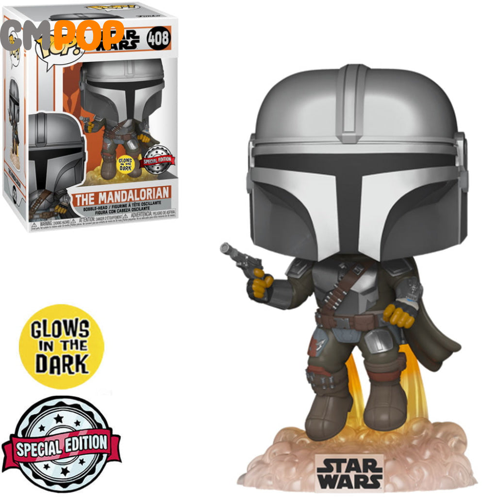 The Mandalorian - #408 Funko Pop! Star Wars Glows In Dark Special Edition