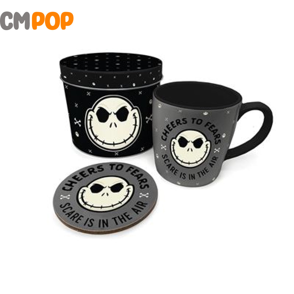 The Nightmare Before Christmas - Mug and Coaster Set in Keepsake Tin Home