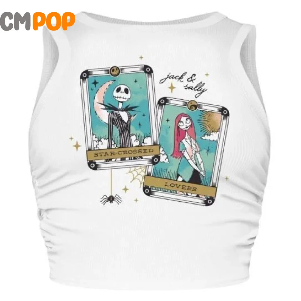 The Nightmare Before Christmas - Star Crossed Lovers - Cropped Vest