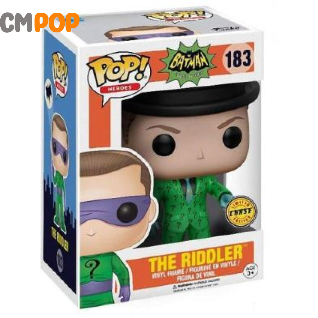 The Riddler - #183 Funko Pop! Batman Classic Tv Series Dc Super Heroes Limited Edition Pop