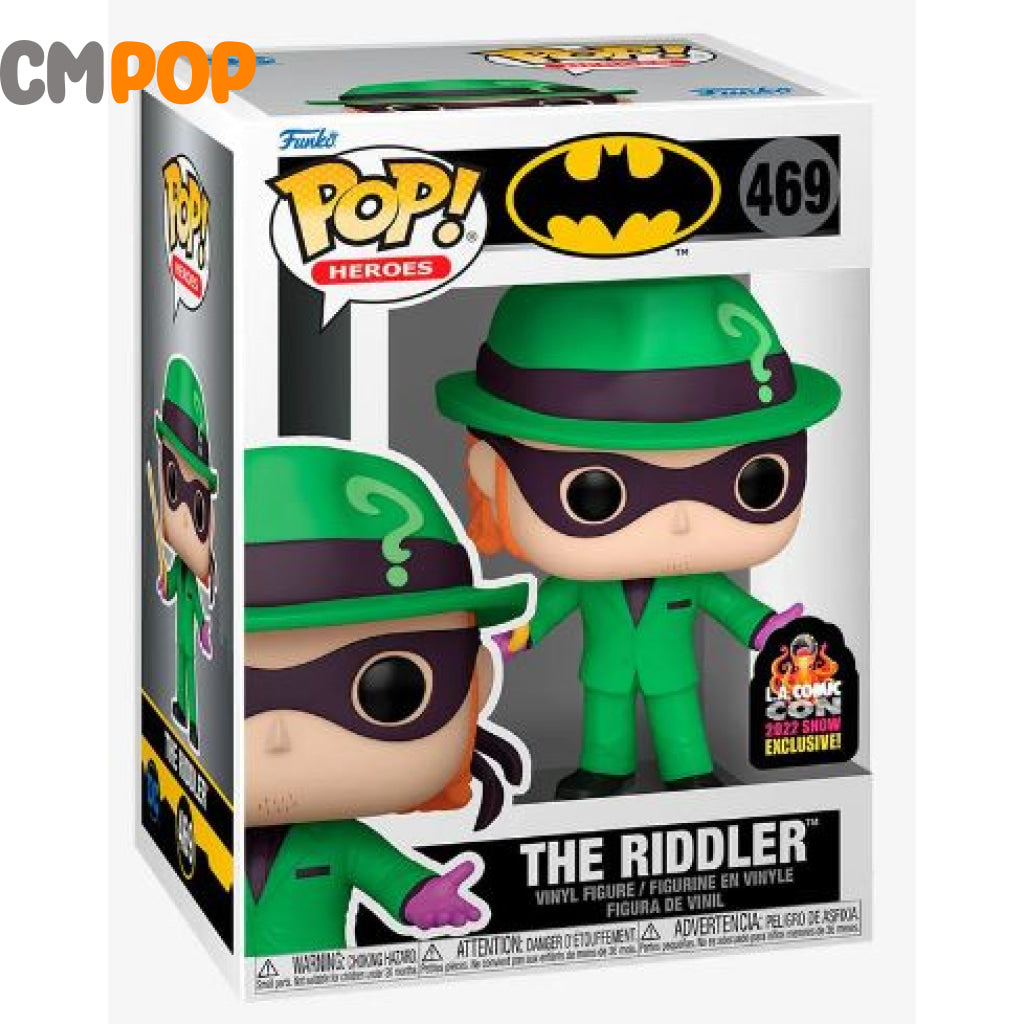 The Riddler - #469 Funko Pop! Batman La Con Exclusive Pop