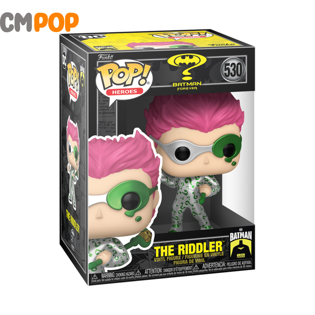 The Riddler #530 - Funko Pop Heroes Batman Forever Metallic