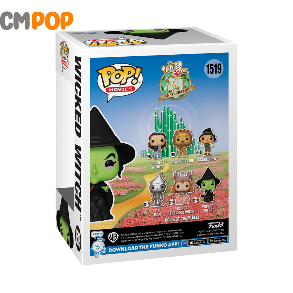 The Wicked Witch - Wizard Of Oz #1519 Movies Loungefly