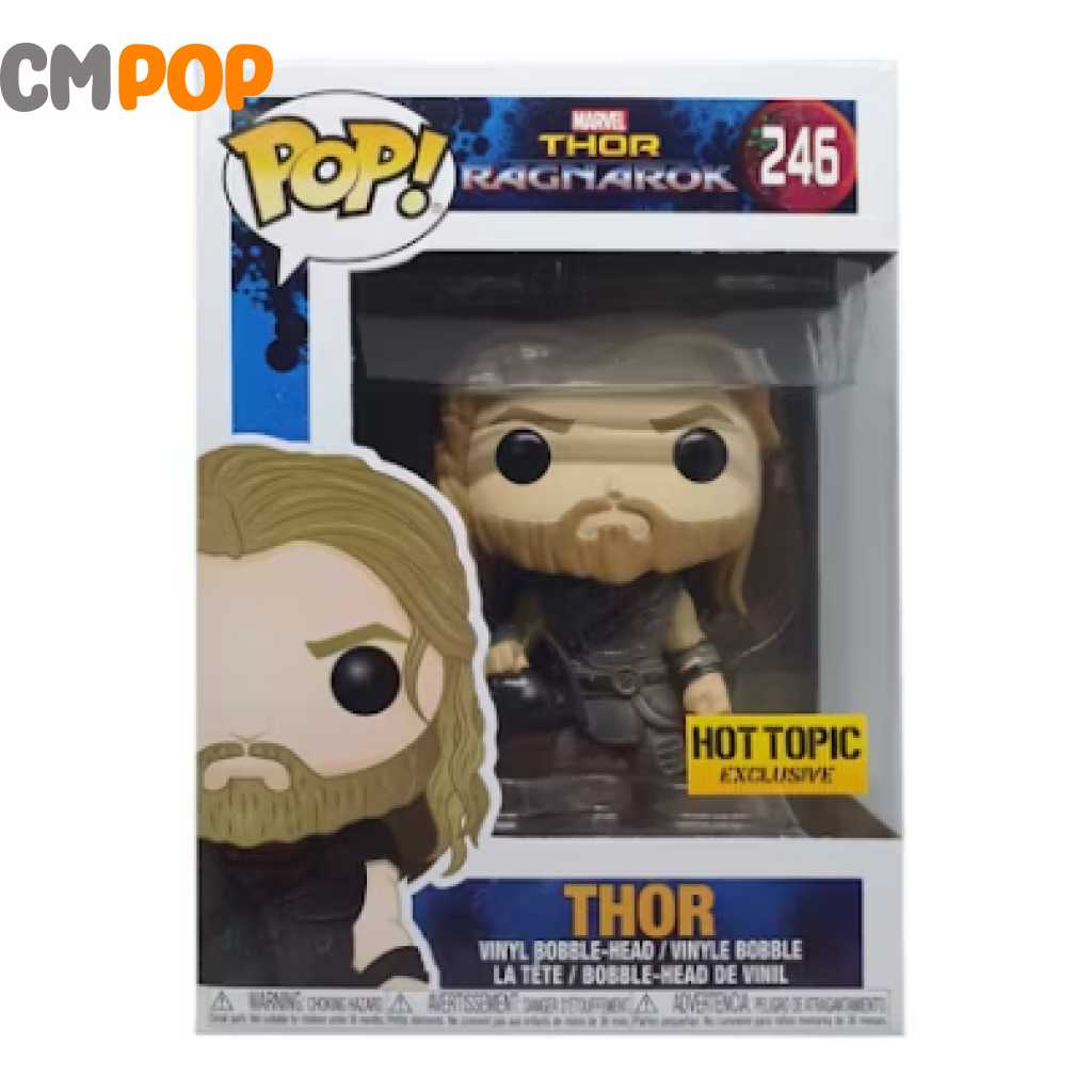 Thor - #246 Funko Pop! Ragnarok Emp Exclusive Hot Topic Pop
