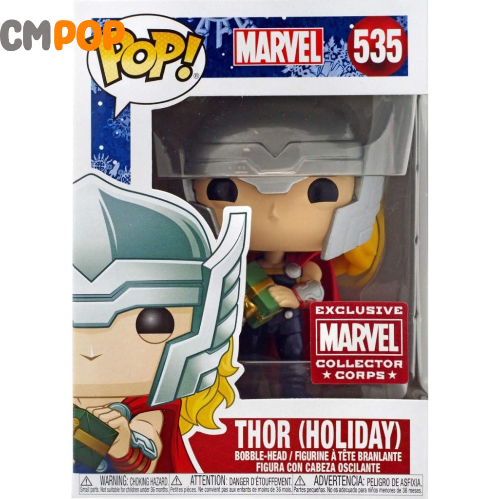 Thor (Holiday) - #535 Funko Pop! Marvel Collector Corps Exclusive Pop