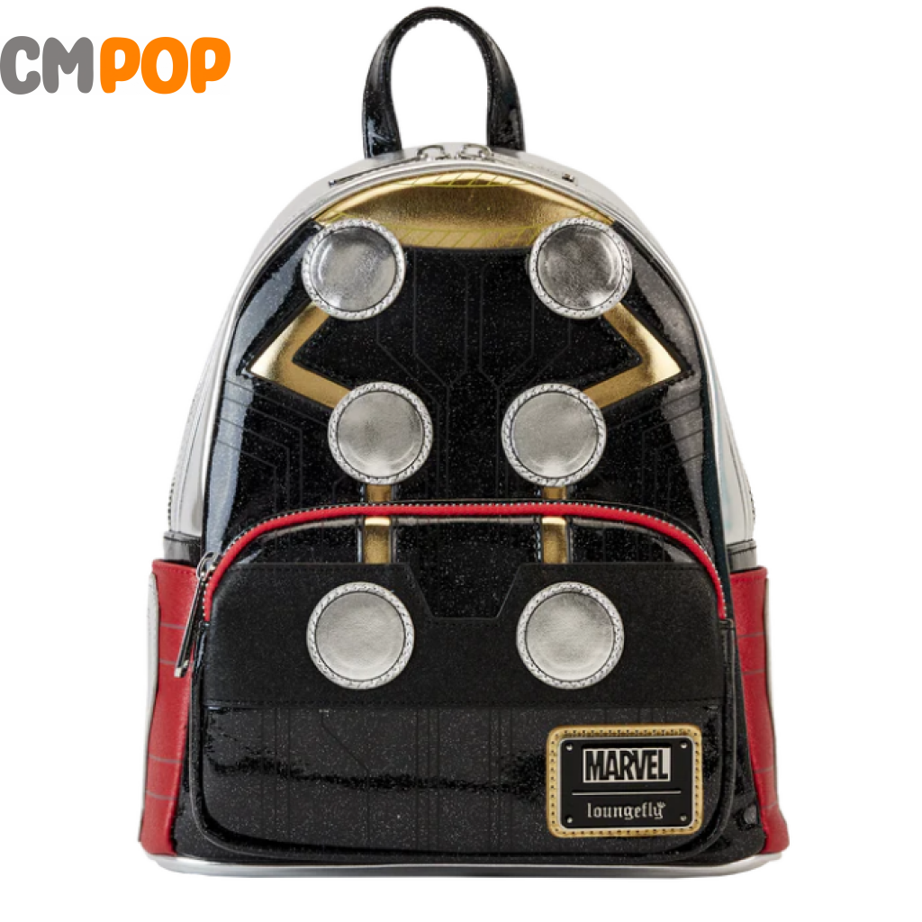 Metallic Thor Cosplay Mini Backpack - Marvel- Loungefly