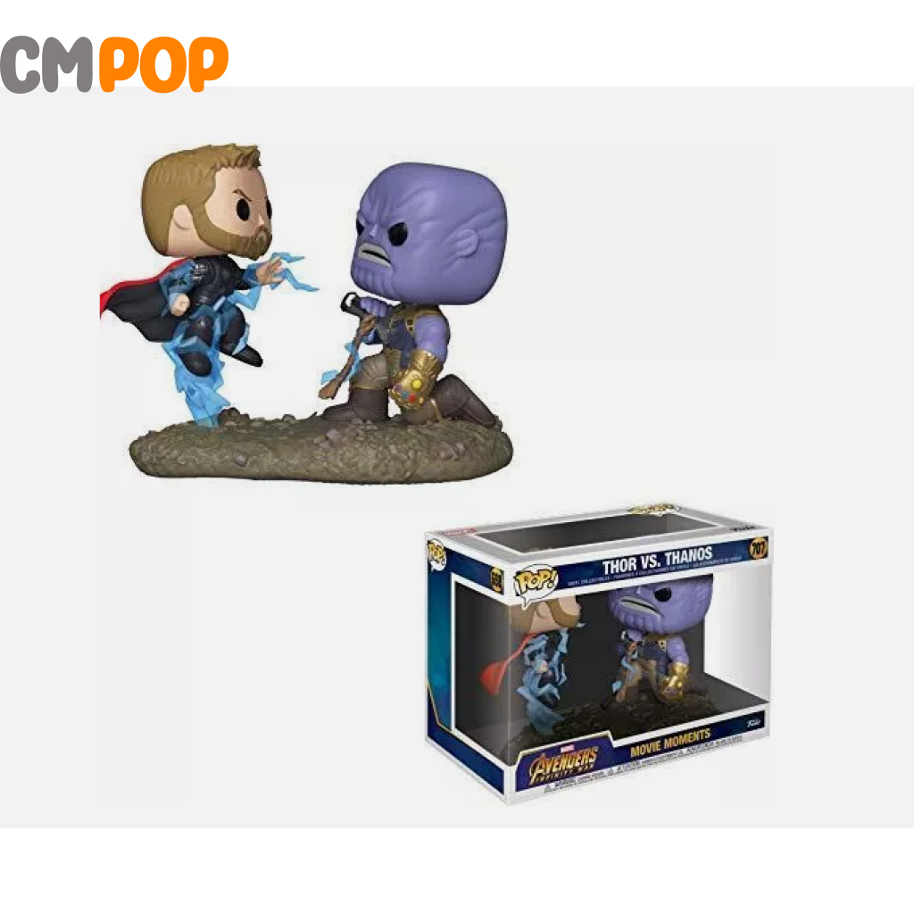 Thor Vs. Thanos - Movie Moments #707 Funko Pop! Marvel Avengers Infinity War Pop