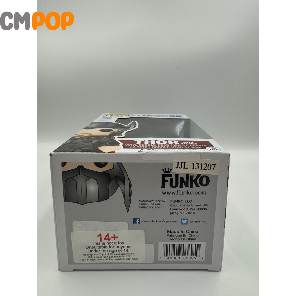 Thor With Helmet - #38 Funko Pop! Marvel