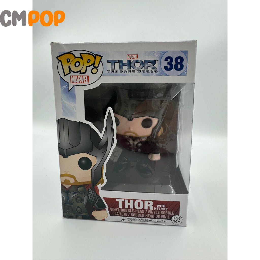 Thor With Helmet - #38 Funko Pop! Marvel
