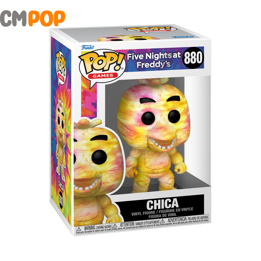 Tiedye- Chica - #880 Funko Pop! Five Nights At Freddys Pop