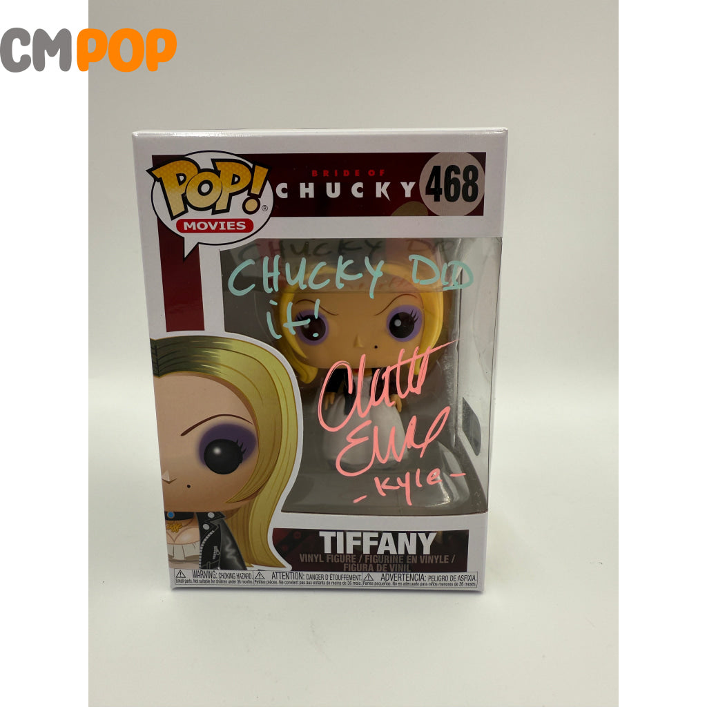 Tiffany - #468 - Funko Pop! - Movies - Chucky - Signed by Christine Elsie - Certified Pop! Funko Pop