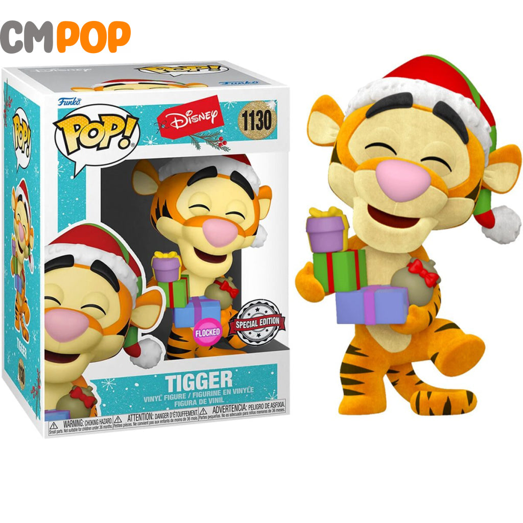 Tigger - #1130 Funko Pop! Disney Flocked Pop