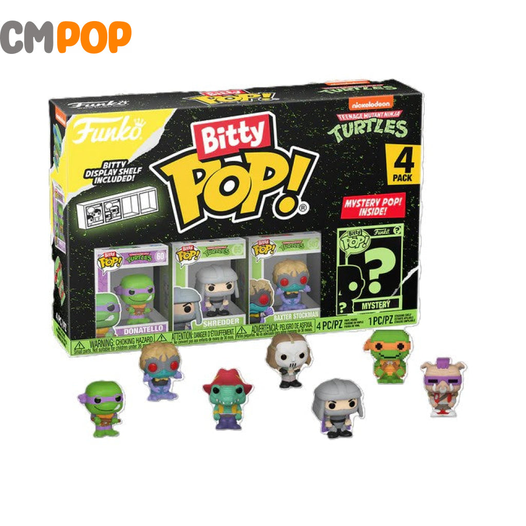 TMNT - Donatello- Bitty Funko Pop! - TMNT - Mystery Pop Funko Pop