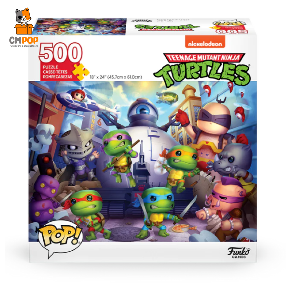 Pop! Puzzles - Tmnt 500 Pieces Funko Pop