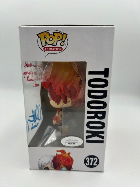 Todoroki - My Hero Academia - #372 - Funko Pop! -  My Hero Academia  - Signed by David Matunga