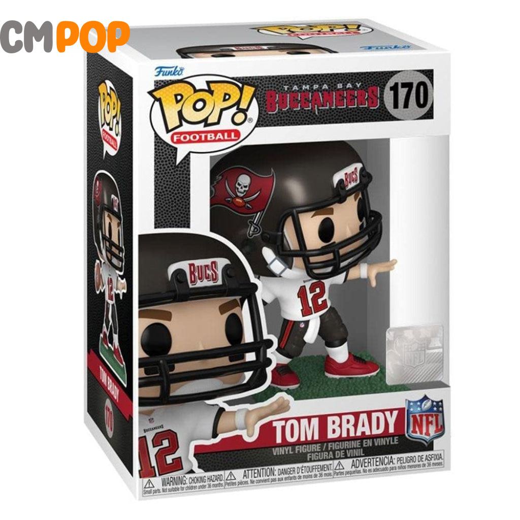 Tom Brady Away Jersey - Tampa Bay Bucs #170 Funko Pop! Nfl Sports Pop